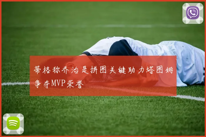 蒂格称乔治是拼图关键助力塔图姆争夺MVP荣誉